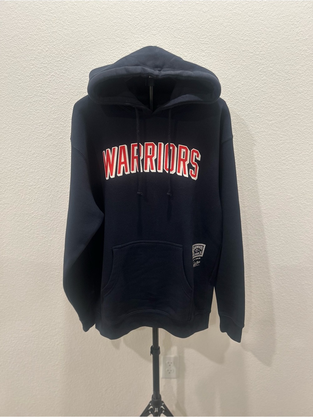 Mitchell & Ness Navy Golden State Warriors Hoodie - NBA Size M